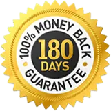 Trimology money back guarantee badge